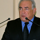 Dominique Strauss-Kahn speaks in Marrakech, Morocco. (AFP/Getty Images)